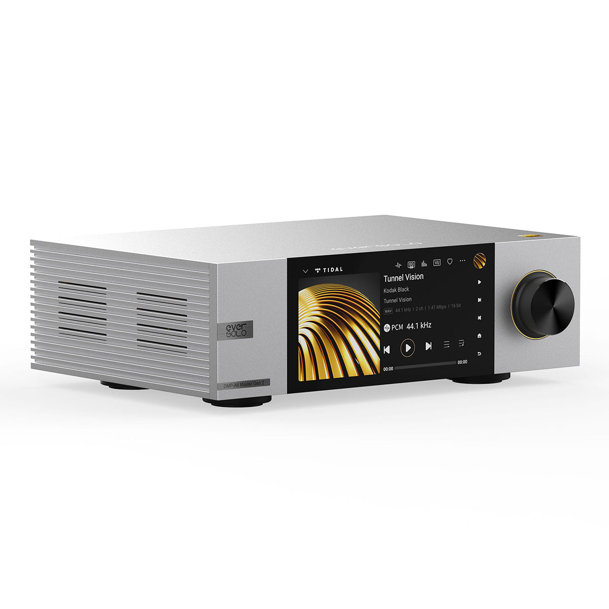 EverSolo DMP-A6 Master Edition Gen 2 - silver angled front-left view