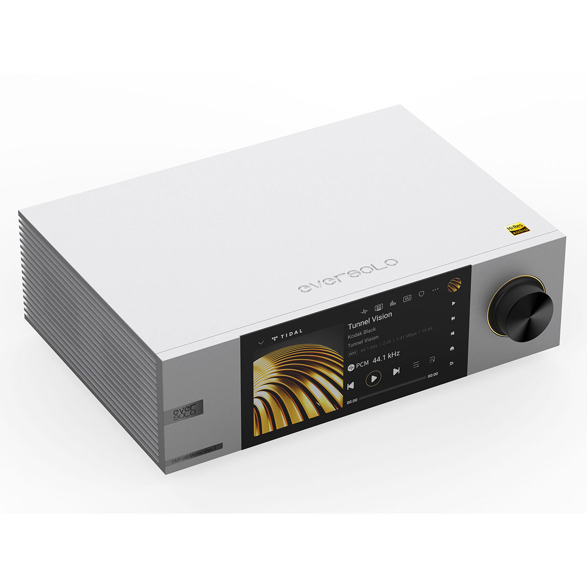 EverSolo DMP-A6 Master Edition Gen 2 - silver angled front-left view