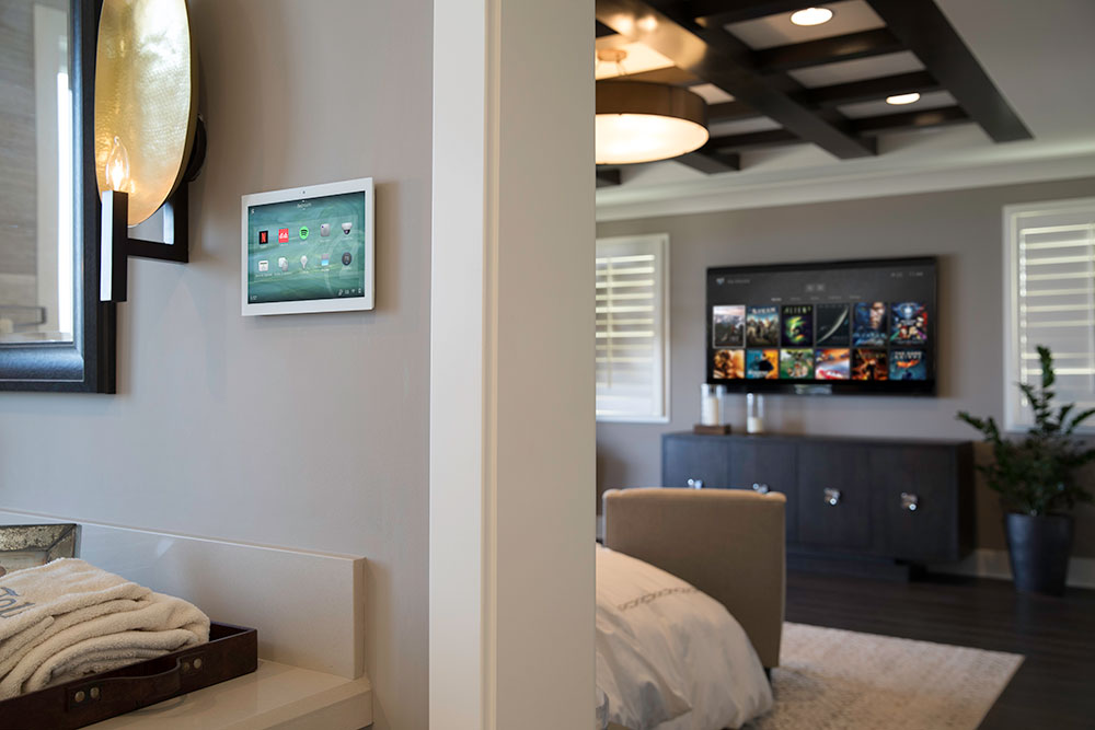 Bedroom and Bathroom Smart Home Lifestyle image