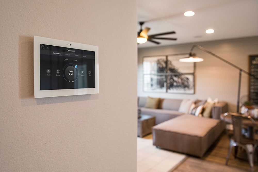 Family Room Touchscreen Smart Home Lifestyle image