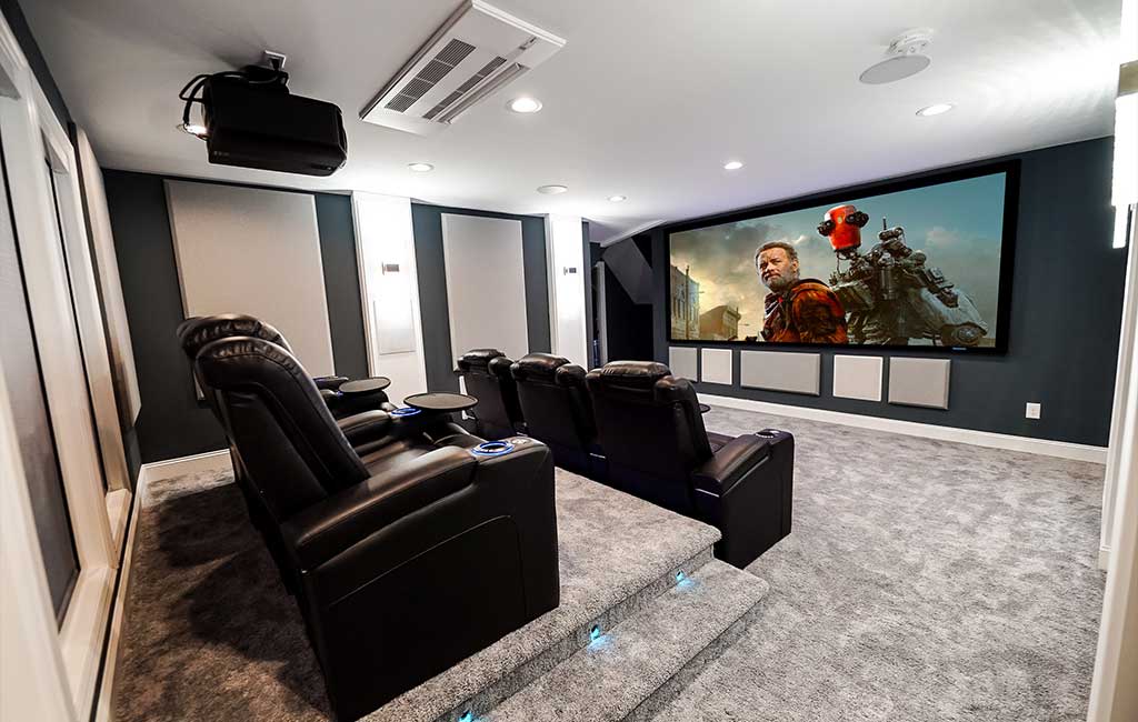 Revolution seating in home theater