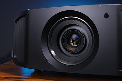 JVC NP5 Projector Lens Closeup View