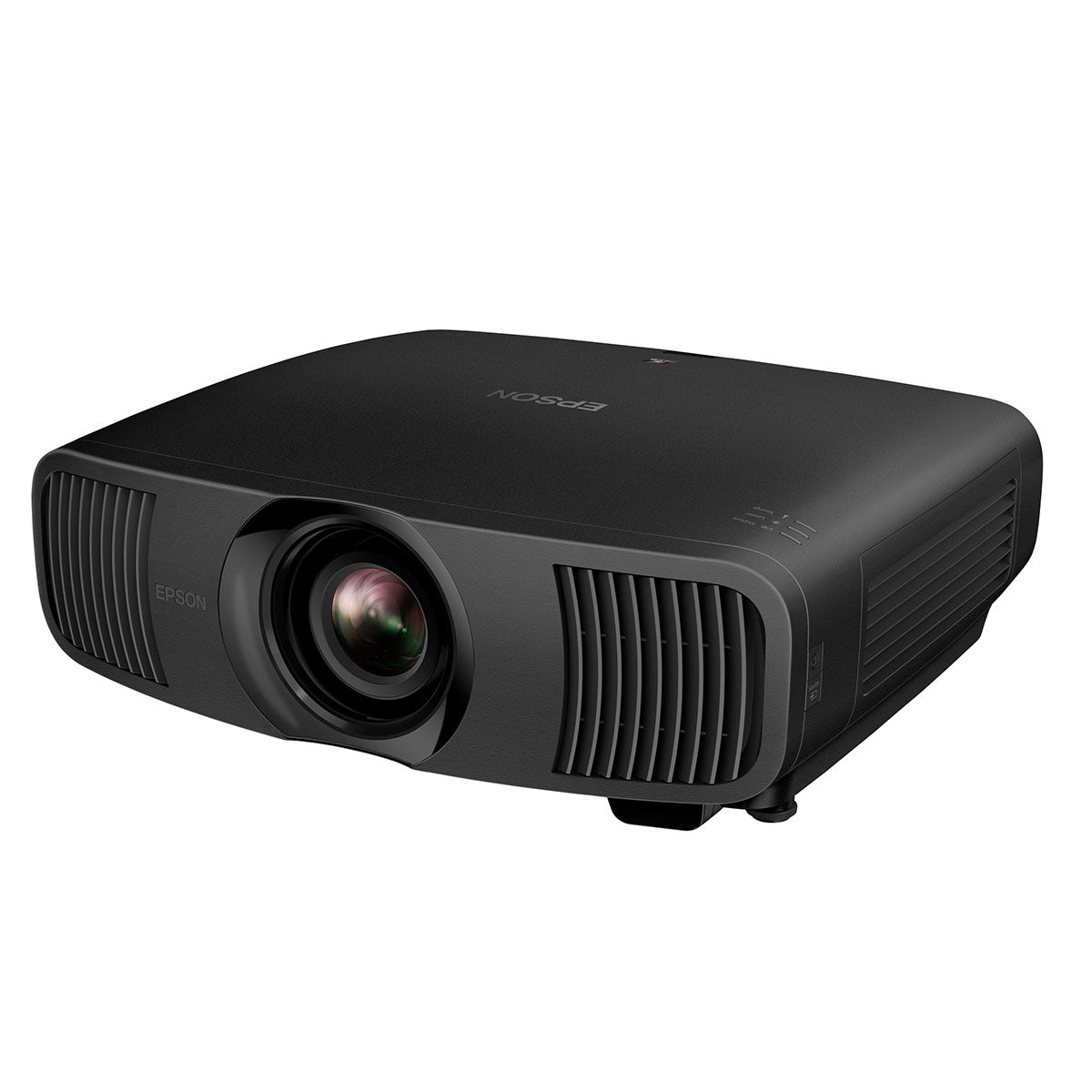 Epson Pro Cinema LS9000 Laser Projector - Black - front view angled down and left