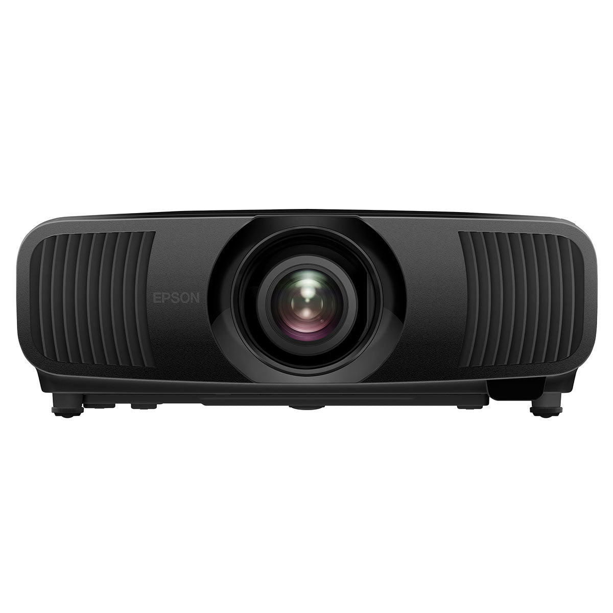 Epson Pro Cinema LS9000 Laser Projector - Black - front view with open lens cover