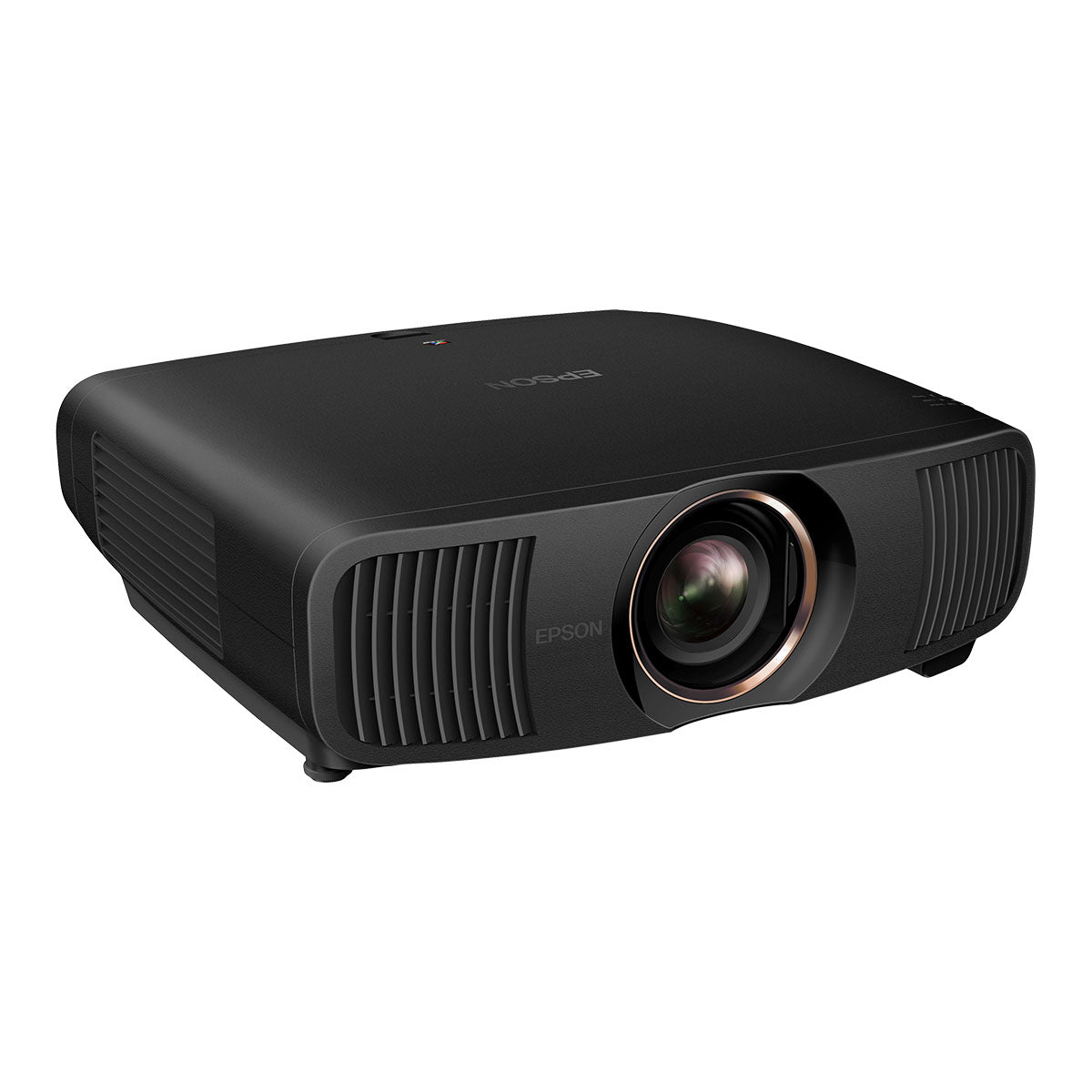 Epson QB1000 4K HDR 3,300 Lumen 3LCD Laser Projector - Black front view angled right
