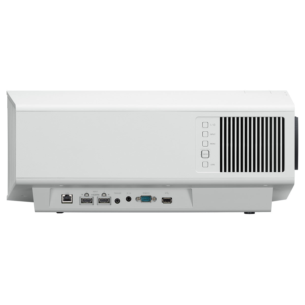 Sony BRAVIA Projector 7 VPL-XW5100ES 4K HDR Projector white side view lens facing right